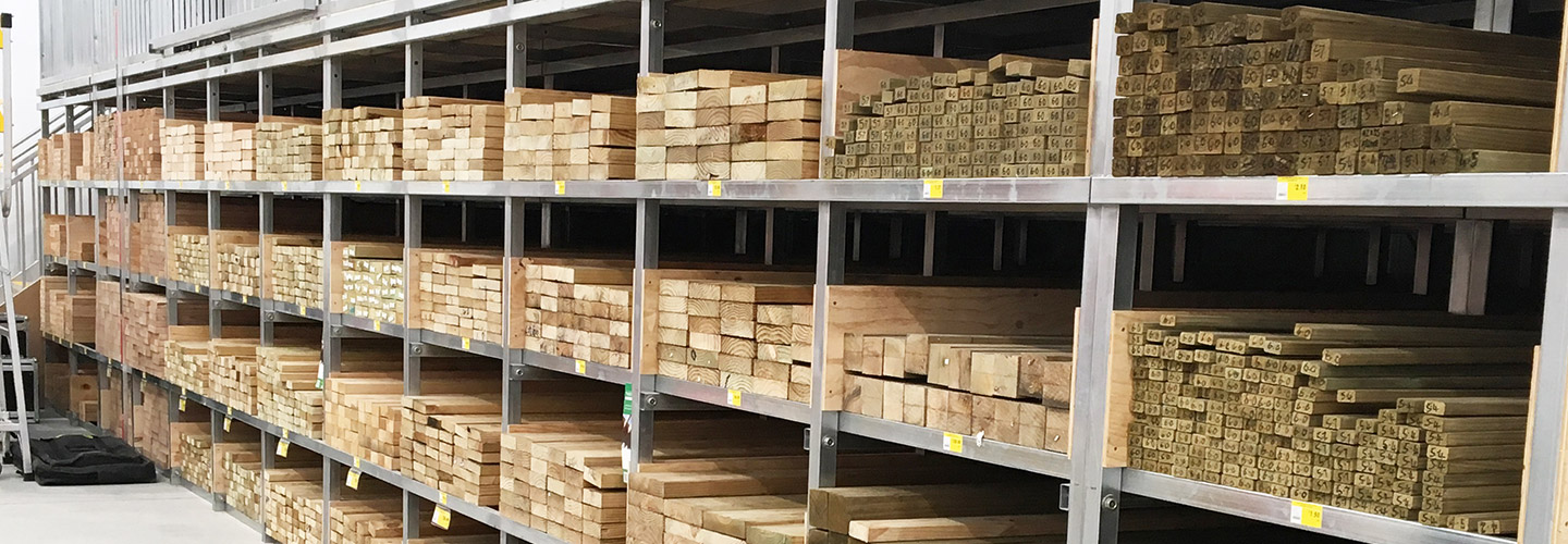 stock piles of timberlink timber