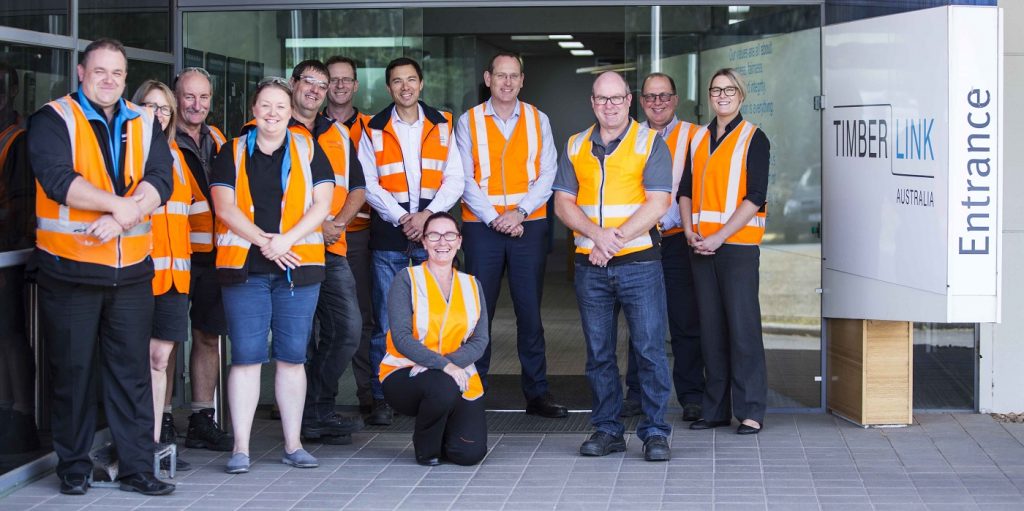 Buy Aussie Timber First - Some of our Tasmanian Mill team