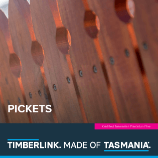 Front cover of Timberlink Pickets Guide